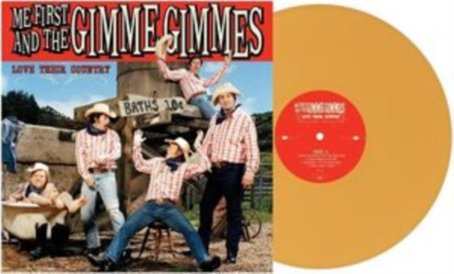 Me First & The Gimme Gimmes - Love Their Country (Mustard Yellow Vinyl) (Vinyl) (US Import)