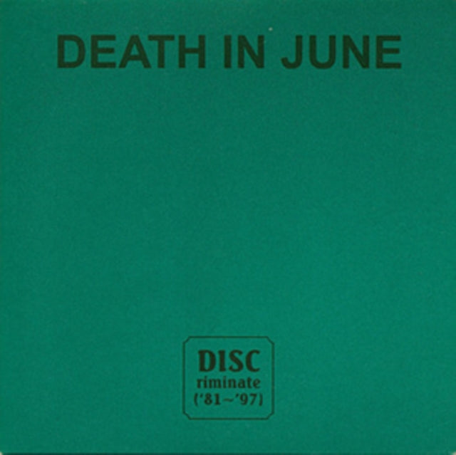 Death In June - Discriminate (Reissue) (CD) (US Import)