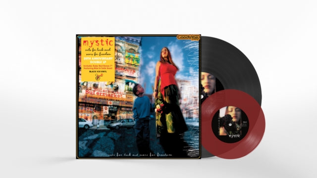 Mystic - Cuts For Luck & Scars For Freedom (Black Ice Vinyl/Ruby Red 7 Inch) (I) (Vinyl) (US Import)