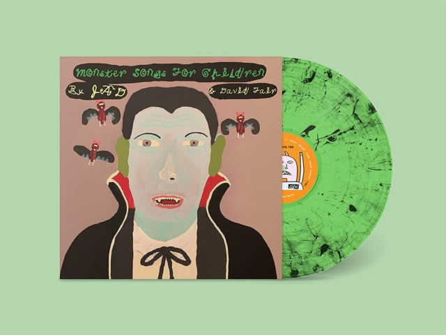 Fair,Jad & David - Monster Songs For Children (Lime With Black Swirl Vinyl) (Vinyl) (US Import)