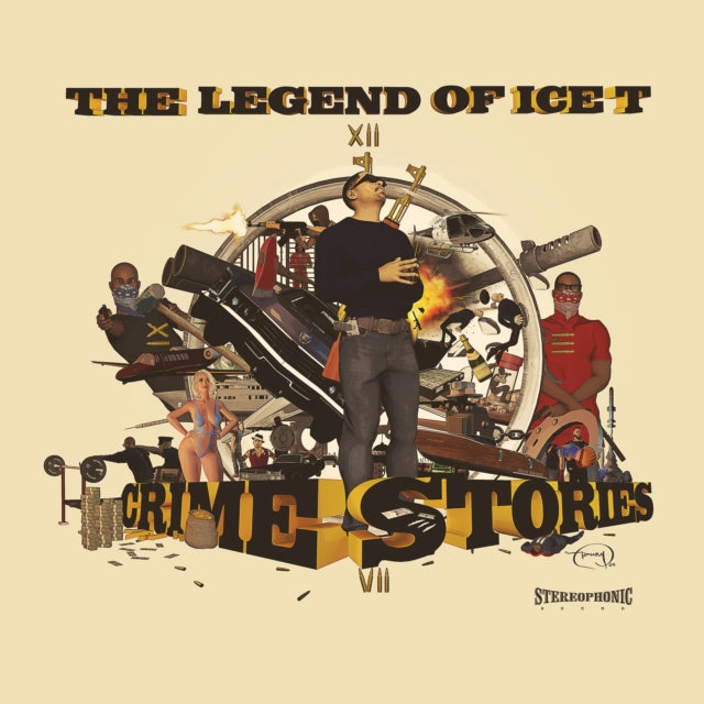 Ice T - Legend Of Ice T: Crime Stories (3LP/Clear W/ Red Splatter Vinyl) (Vinyl) (US Import)