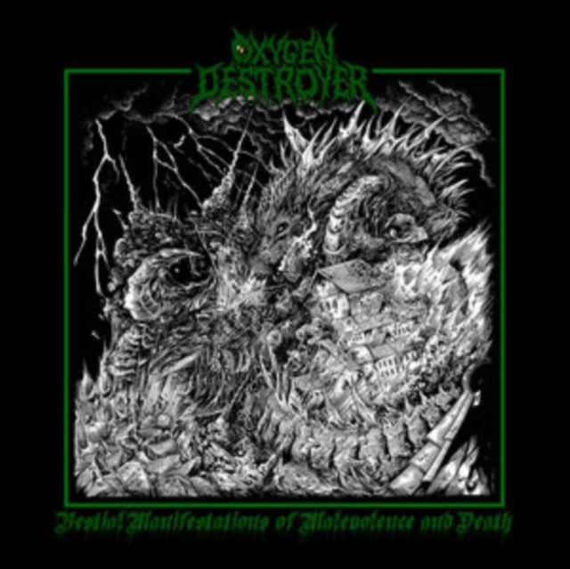 Oxygen Destroyer - Bestial Manifestations Of Malevolence & Death (Atomic Breath Blue Vinyl) (Vinyl) (US Import)
