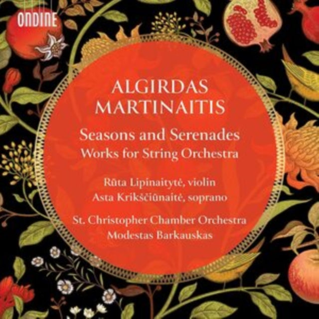 Ruta Lipinaityte; Asta Kriksiunaite; ST. Christopher Chamber Orchestra - Seasons & Serenades: Works For String Orchestra (CD)