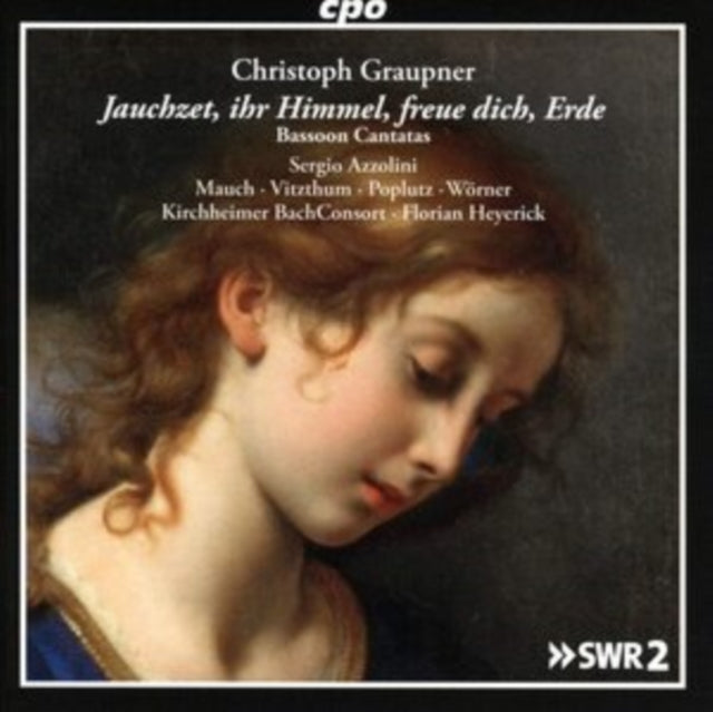 Sergio Azzolini; Monika Mauch; Franz Vitzthum; Georg Poplutz; Dominik Worner - Graupner: Bassoon Cantatas (CD)