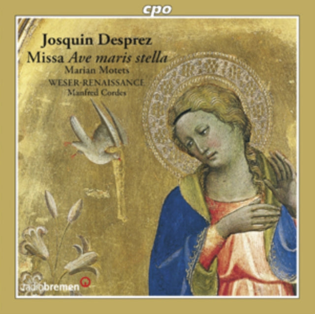 Josquin Desprez - Missa Ave Maris Stella Marian (CD)