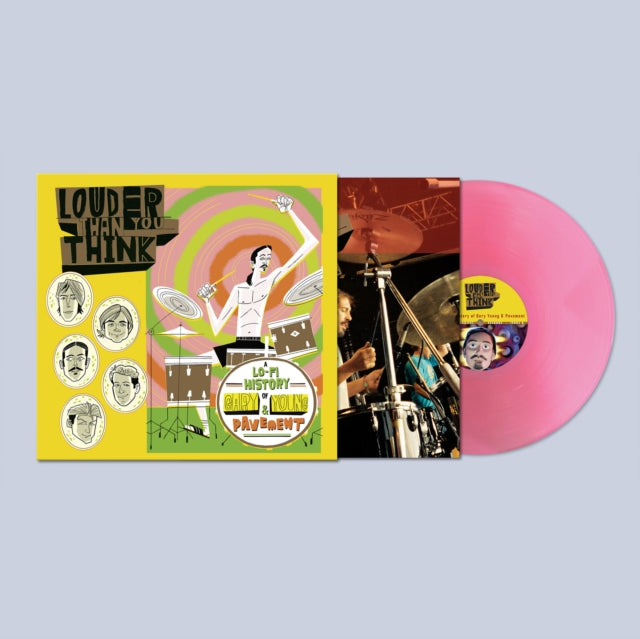 Various Artists - Louder Than You Think: A Lo-Fi History Of Gary Young & Pavement (OST) (Clear Pink Vinyl) (Vinyl) (US Import)