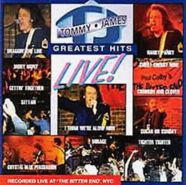 Tommy James - Greatest Hits Live (CD)