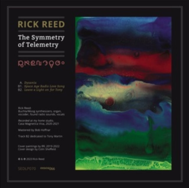 Rick Reed - Symmetry Of Telemetry (Clear Vinyl) (Vinyl) (US Import)