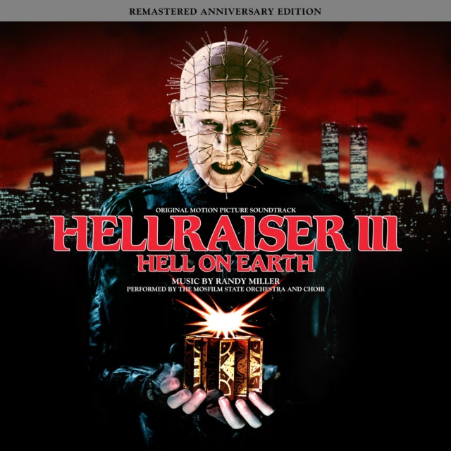 Randy Miller - Hellraiser III – Hell On Earth OST (2LP/RED W/ Black Smoke Vinyl) (Vinyl) (US Import)