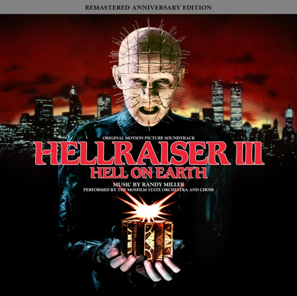 Randy Miller - Hellraiser III – Hell On Earth OST (2LP/RED W/ Black Smoke Vinyl) (Vinyl) (US Import)