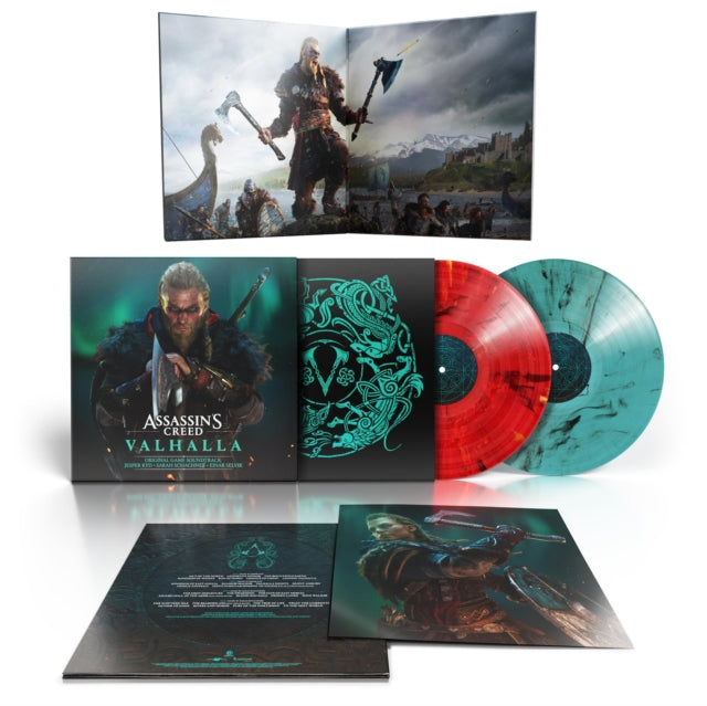 Jesper Kyd - Assassin's Creed Valhalla - Jesper Kyd, Sarah Schachner & Einar Selvik (1-Red/1-Green Vinyl) (Vinyl) (US Import)
