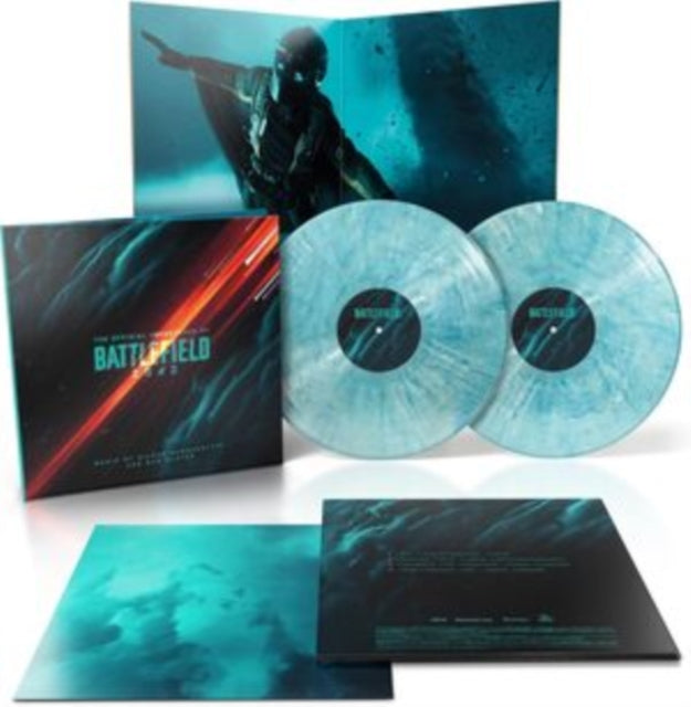 Hildur Gudnadottir - Battlefield 2042 OST (Rising Tides Blue & White Burst Vinyl/2LP) (Vinyl) (US Import)