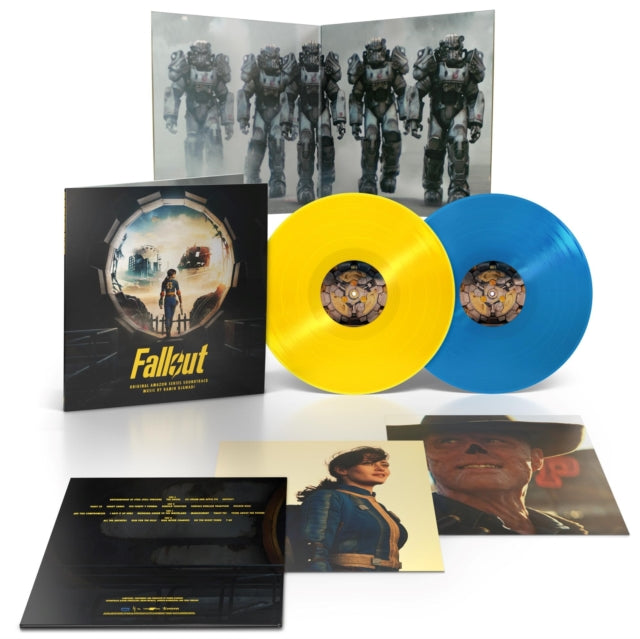 Ramin Djawadi - Fallout Original Amazon Series OST (Limited Edition/Blue & Yellow Vinyl/2LP) (Vinyl) (US Import)
