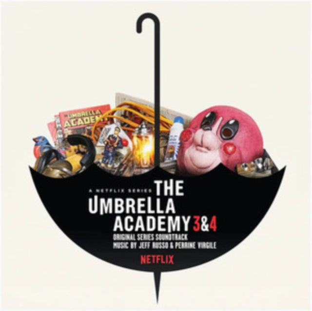 Russo,Jeff & Perrine Virgile - Umbrella Academy 3 & 4 (OST/2LP/Limited Edition/Black/White Splatter Vinyl ) (Vinyl) (US Import)