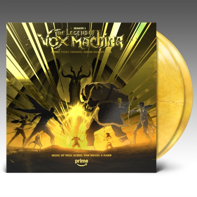 Neal; Sam Riegel & Mr. Fantastic Acree - Legend Of Vox Machina - Season 3 (Prime Video OST) (Metallic Gold Vinyl/2LP) (Vinyl) (US Import)