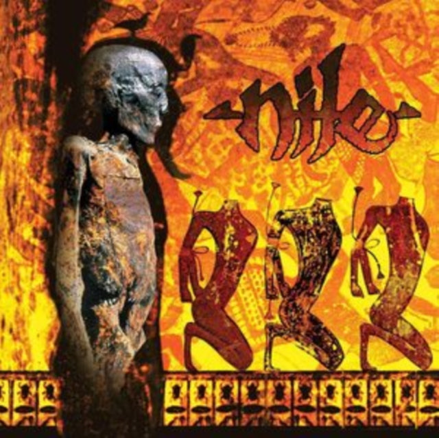 Nile - Amongst The Catacombs Of Nephren-Ka (Yellow W/ Orange Spinners & Black, Silver, Red Splatter Vinyl) (Vinyl) (US Import)