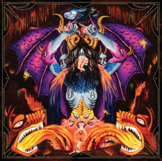 Devil Master - Satan Spits On Children Of Light (Neon Violet W/ Orange, Mustard Yellow & Cyan Blue Splatter Vinyl) (Vinyl) (US Import)