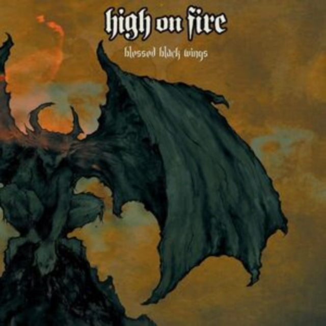 High On Fire - Blessed Black Wings (Aqua Blue & Halloween Orange Galaxy Merge Vinyl/2LP) (Vinyl) (US Import)