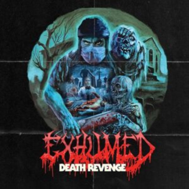 Exhumed - Death Revenge (Sea Blue & Black Ice Quad With Red, Bone White & Cyan Blue Splatter Vinyl) (Vinyl) (US Import)