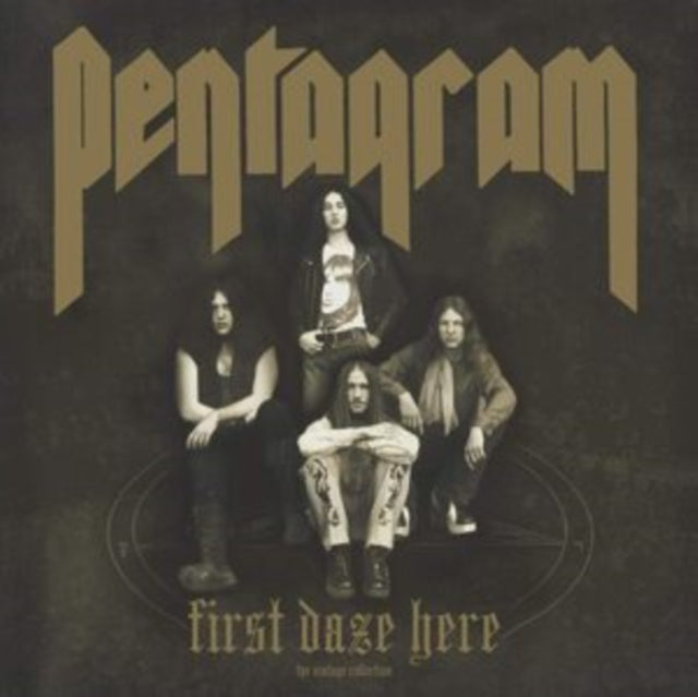 Pentagram - First Daze Here (Swamp Green & Translucent Gold Half & Half With Bone White & Gold Splatter Vinyl) (Vinyl) (US Import)