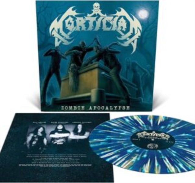 Mortician - Zombie Apocalypse (Sea Blue With White, Bone White & Gold Splatter Vinyl) (Vinyl) (US Import)