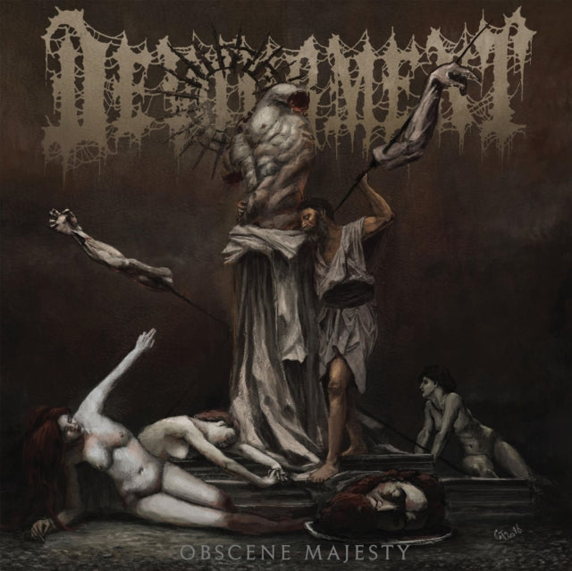 Devourment - Obscene Majesty (Gold, Brown & White Merge With Red, Oxblood & White Splatter Vinyl) (Vinyl) (US Import)