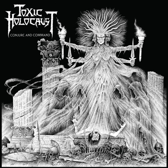 Toxic Holocaust - Conjure & Command (Milky Clear With Black, White & Grey Splatter Vinyl) (Vinyl) (US Import)