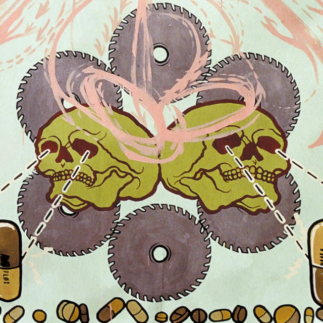 Agoraphobic Nosebleed - Frozen Corpse Stuffed With Dope (Silver Inside Coke Bottle Green With Splatter Vinyl) (Vinyl) (US Import)