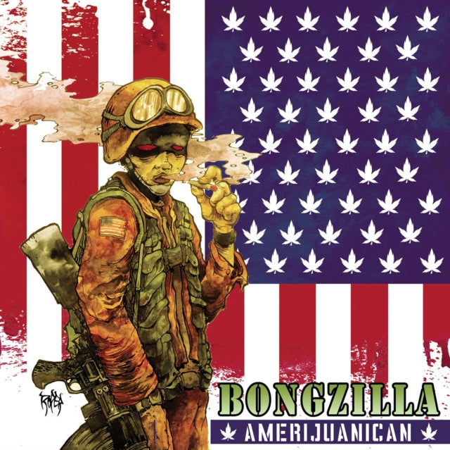 Bongzilla - Amerijuanican (Bone White & Swamp Green Galaxy Effect Merge Vinyl) (Vinyl) (US Import)