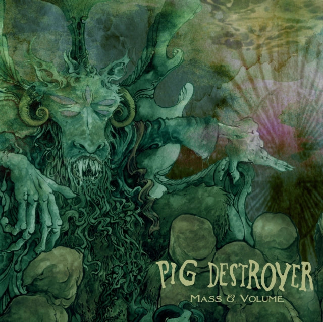Pig Destroyer - Mass & Volume (Christmas Tree Marble Vinyl) (Vinyl) (US Import)