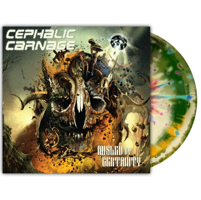 Cephalic Carnage - Misled By Certainty (2LP/Custom Tri-Color Merge With Splatter Vinyl) (Vinyl) (US Import)