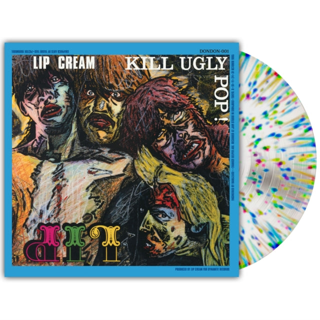Lip Cream - Kill Ugly Pop (Milky Clear With Splatter Vinyl) (I) (Vinyl) (US Import)