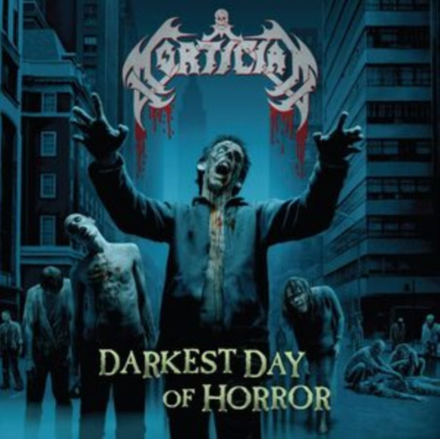 Mortician - Darkest Day Of Horror (Sea Blue With Splatter Vinyl) (Vinyl) (US Import)