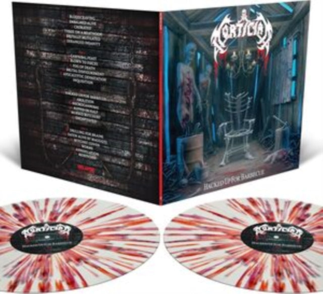 Mortician - Hacked Up For Barbecue (2LP/White With Splatter Vinyl) (Vinyl) (US Import)