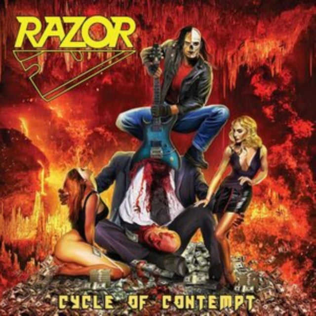 Razor - Cycle Of Contempt (Neon Yellow Vinyl) (Vinyl) (US Import)