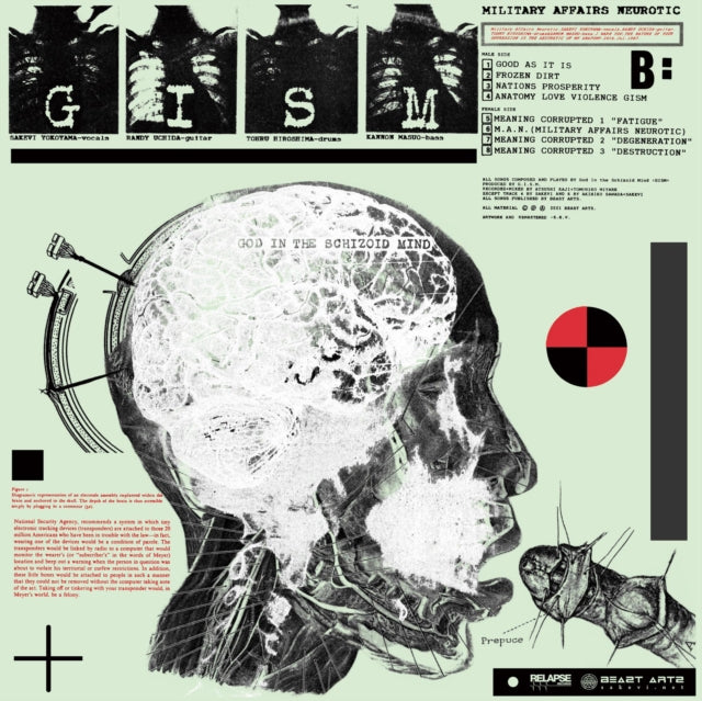 G.I.S.M. - Military Affairs Neurotic (Reissue) (Vinyl) (US Import)