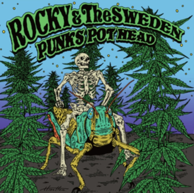 Rocky & The Sweden - Punk's Pot Head (Green Splatter Vinyl) (Vinyl) (US Import)