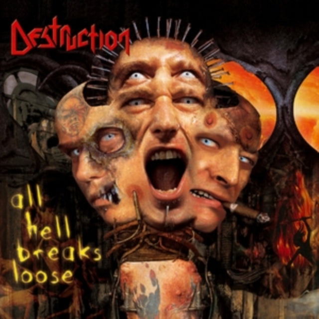 Destruction - All Hell Breaks Loose (Tears Of Blood Dotted Splatter Vinyl/2LP) (Vinyl) (US Import)