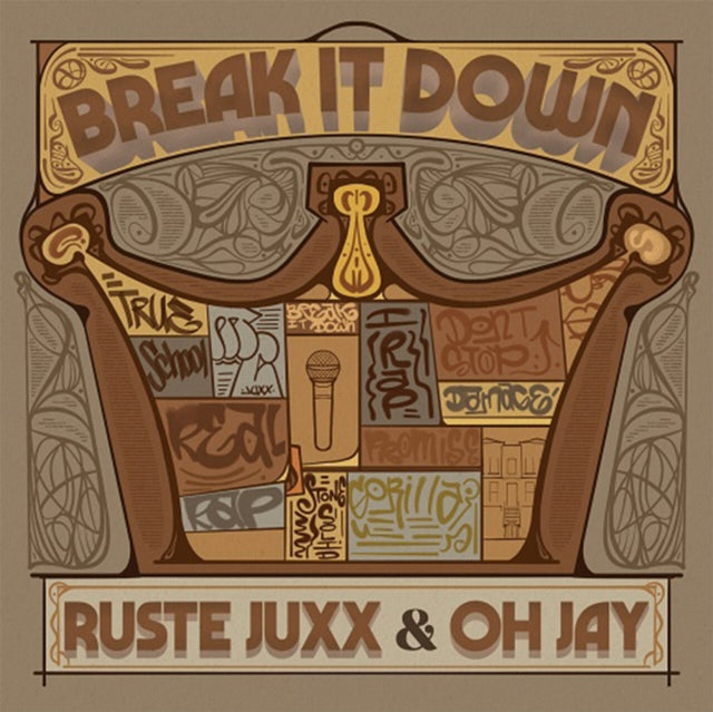 Ruste Juxx & Oh Jay - Break It Down (Electric Blue Vinyl) (Vinyl) (US Import)