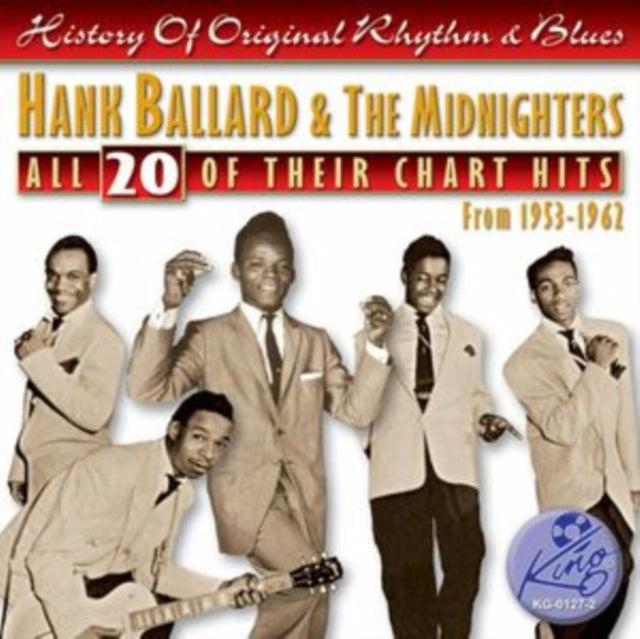 Hank Ballard & Midnighters - All 20 Of Their Chart Hits (CD)