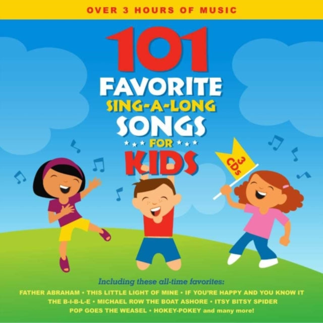 Songtime Kids - 101 Favorite Sing A Long Songs For Kids (CD)
