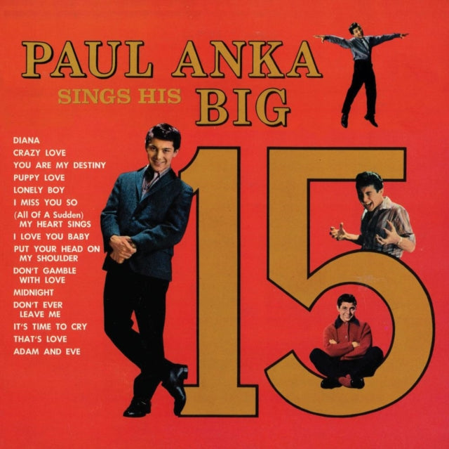 Paul Anka - Paul Anka Sings His Big 15 (Gold Vinyl) (Vinyl) (US Import)