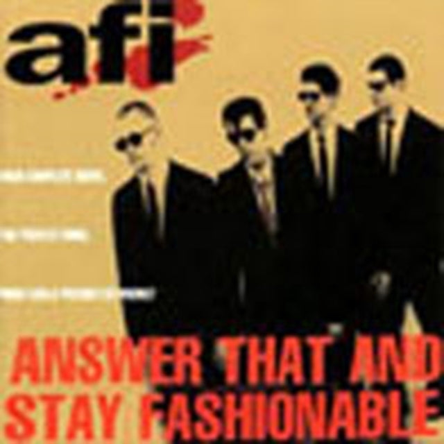Afi - Answer That & Stay Fashionable (Vinyl) (US Import)