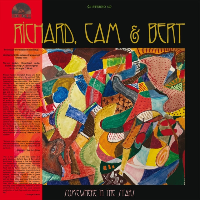 Richard, Cam & Bert - Somewhere In The Stars (Cherry Vinyl) (RSD) (Vinyl) (US Import)