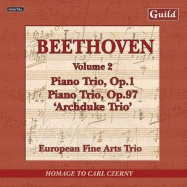 European Fine Arts Trio - Piano Trios By Beethoven VOL.2 (CD)