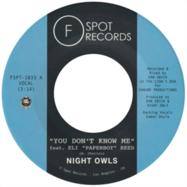 Night Owls - You Don’t Know Me (Feat. Eli Paperboy Reed) B/W If You Let Me (Feat. JR Thomas & The Volcanos) (Vinyl Single) (US Import)