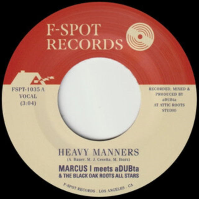Marcus I Meets Adubta - Heavy Manners (Vinyl Single) (US Import)