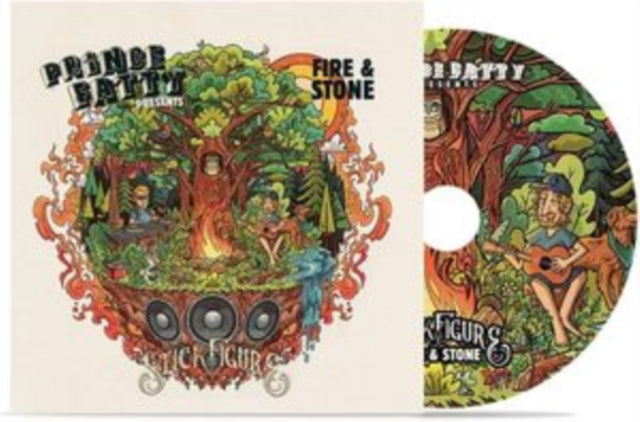 Stick Figure X Prince Fatty - Fire & Stone (CD)