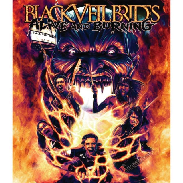 Black Veil Brides - Alive & Burning (DVD) (Region 1 US Import)