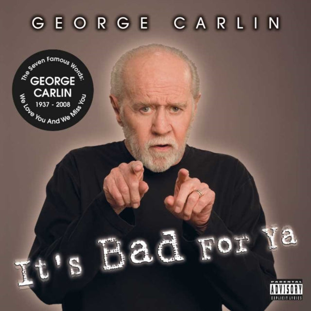 George Carlin - It's Bad For Ya (CD) (US Import)